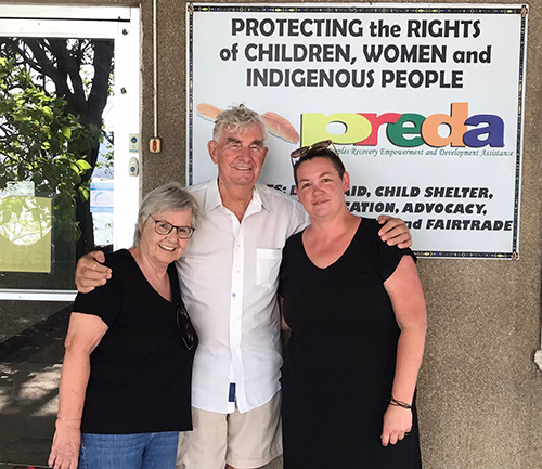 The visit to Preda of Anneluise Kämmerer and Petra Geiger-Kletzl